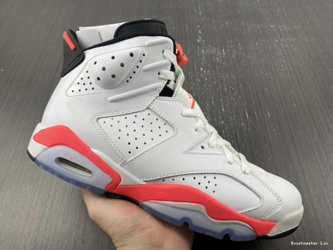 Bmlin (2014) 384664-123 Retro Infrared Jordan White 6 0707